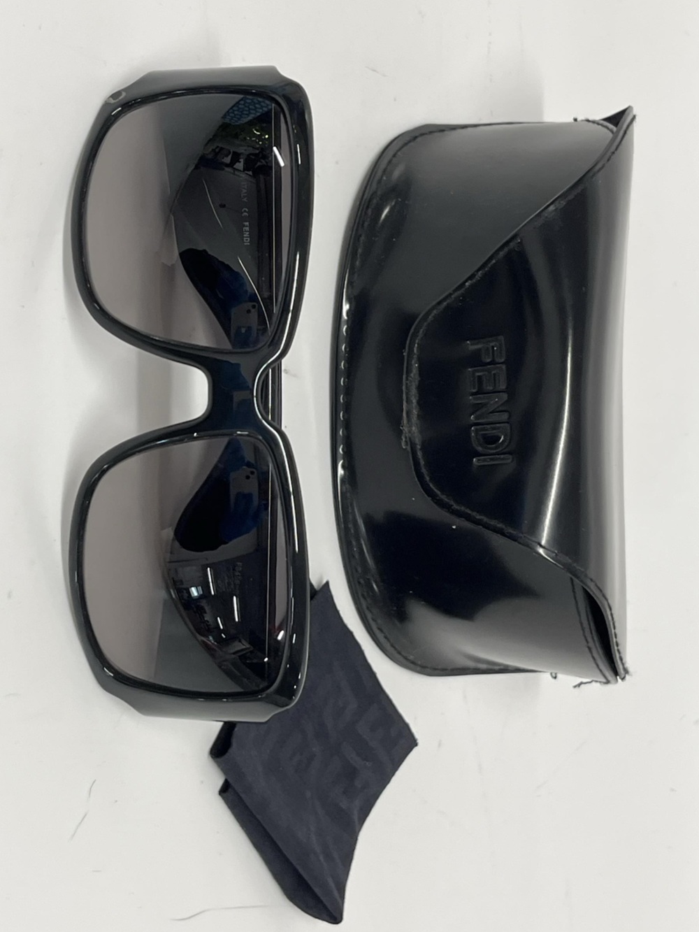 Fendi Zucca FF Logo Oversize Sunglasses